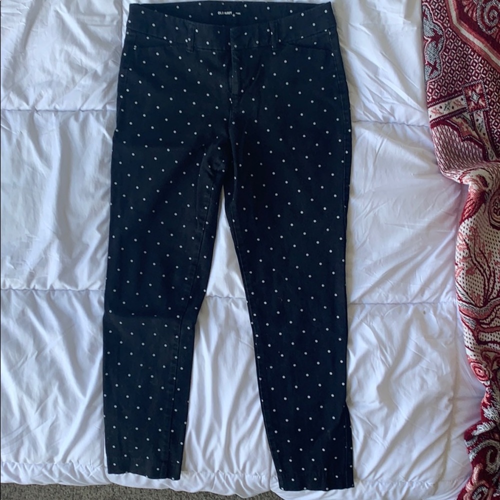 Polka dot pants
